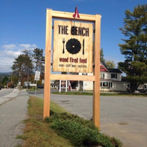 The Bench restaurant in Stowe, VT.
